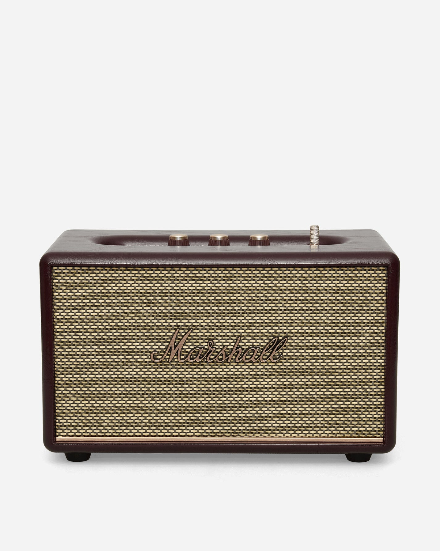 Marshall Acton III Burgundy Burgundy Tech and Audio Speakers 1008173 BURGUNDY