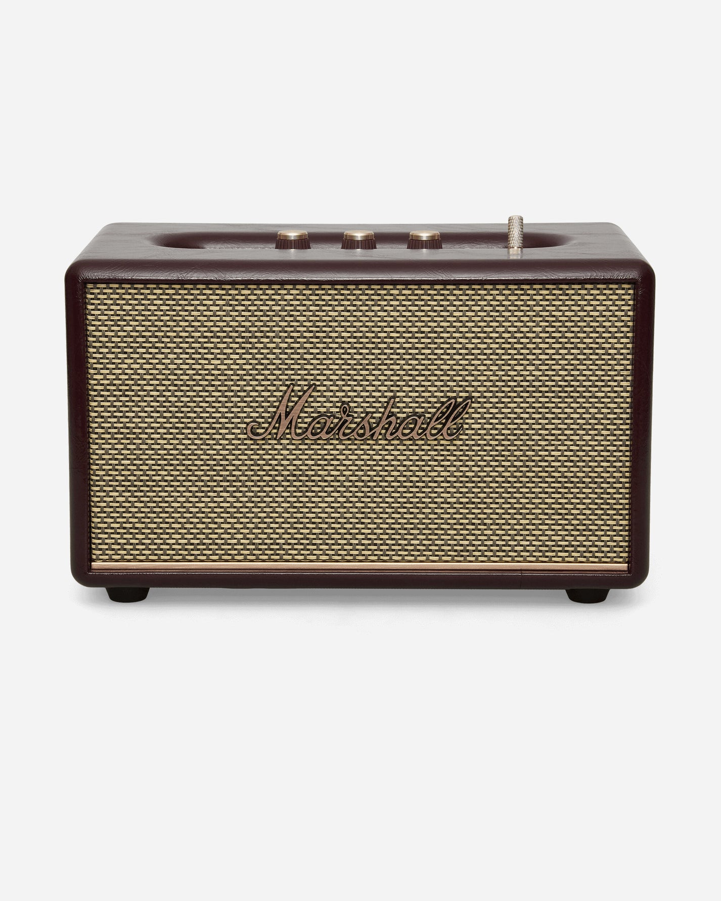 Marshall Acton III Burgundy Burgundy Tech and Audio Speakers 1008173 BURGUNDY