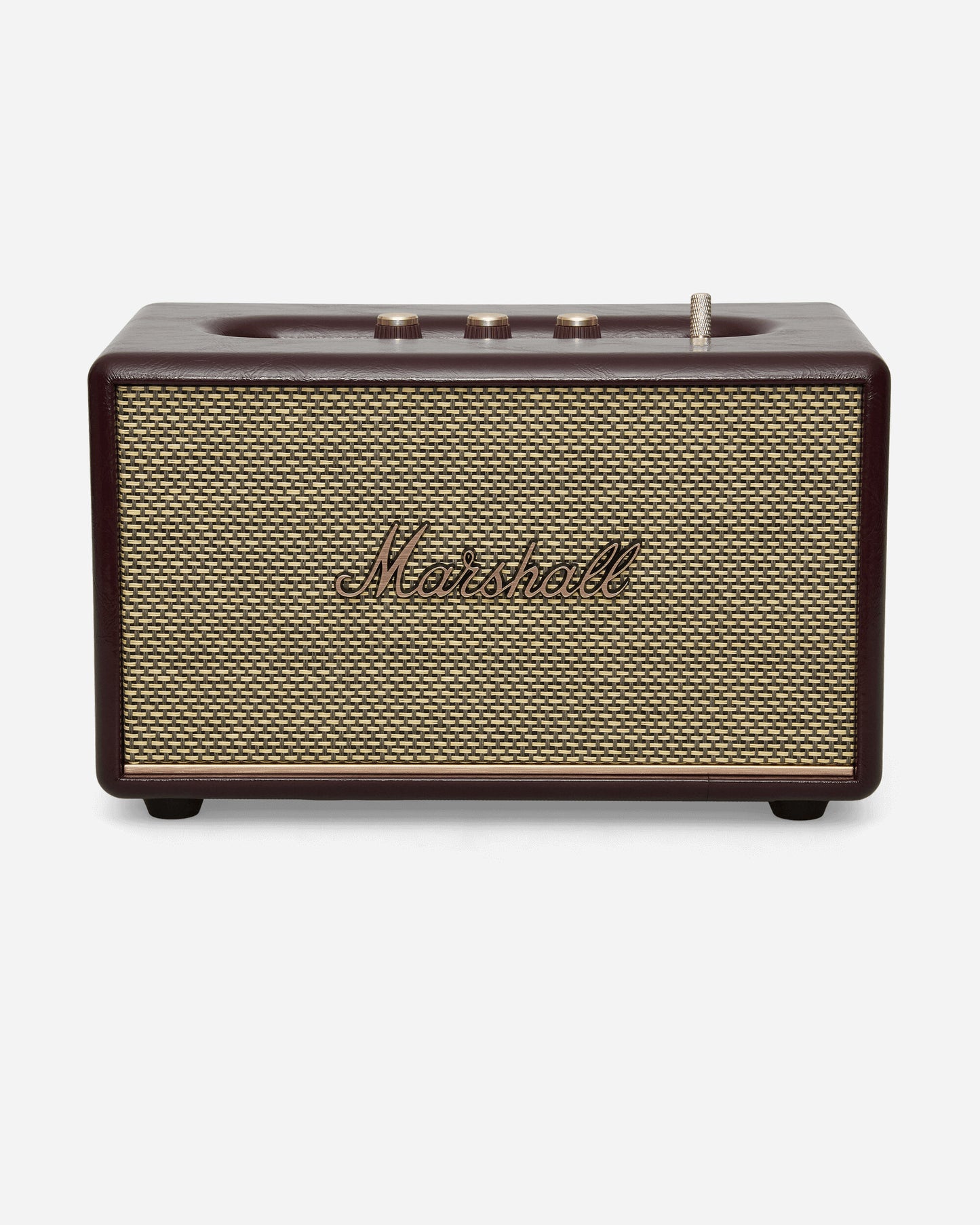 Marshall Acton III Burgundy Burgundy Tech and Audio Speakers 1008173 BURGUNDY