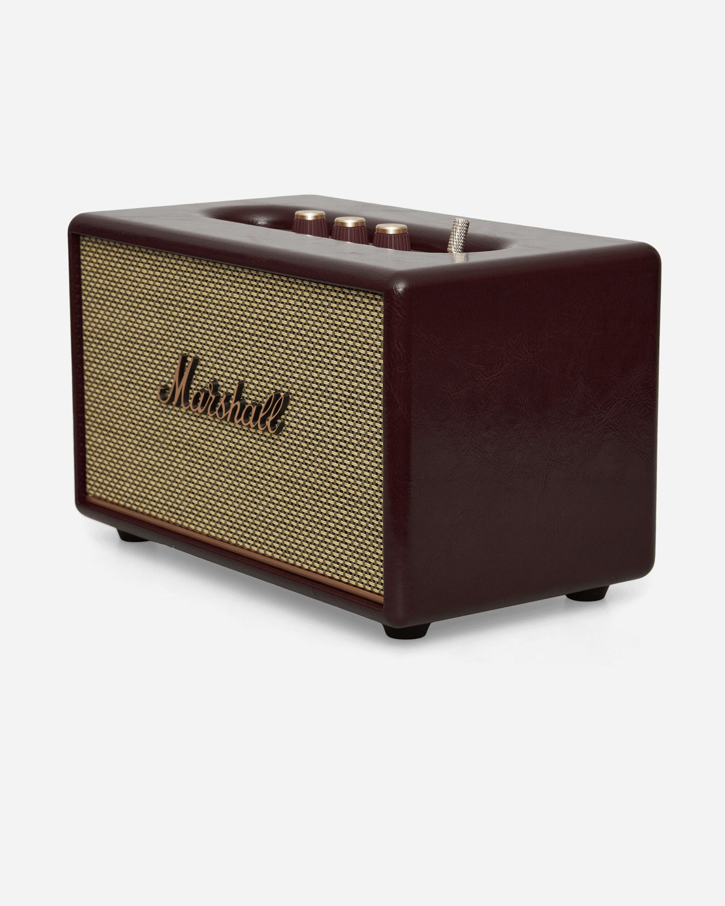 Marshall Acton III Burgundy Burgundy Tech and Audio Speakers 1008173 BURGUNDY