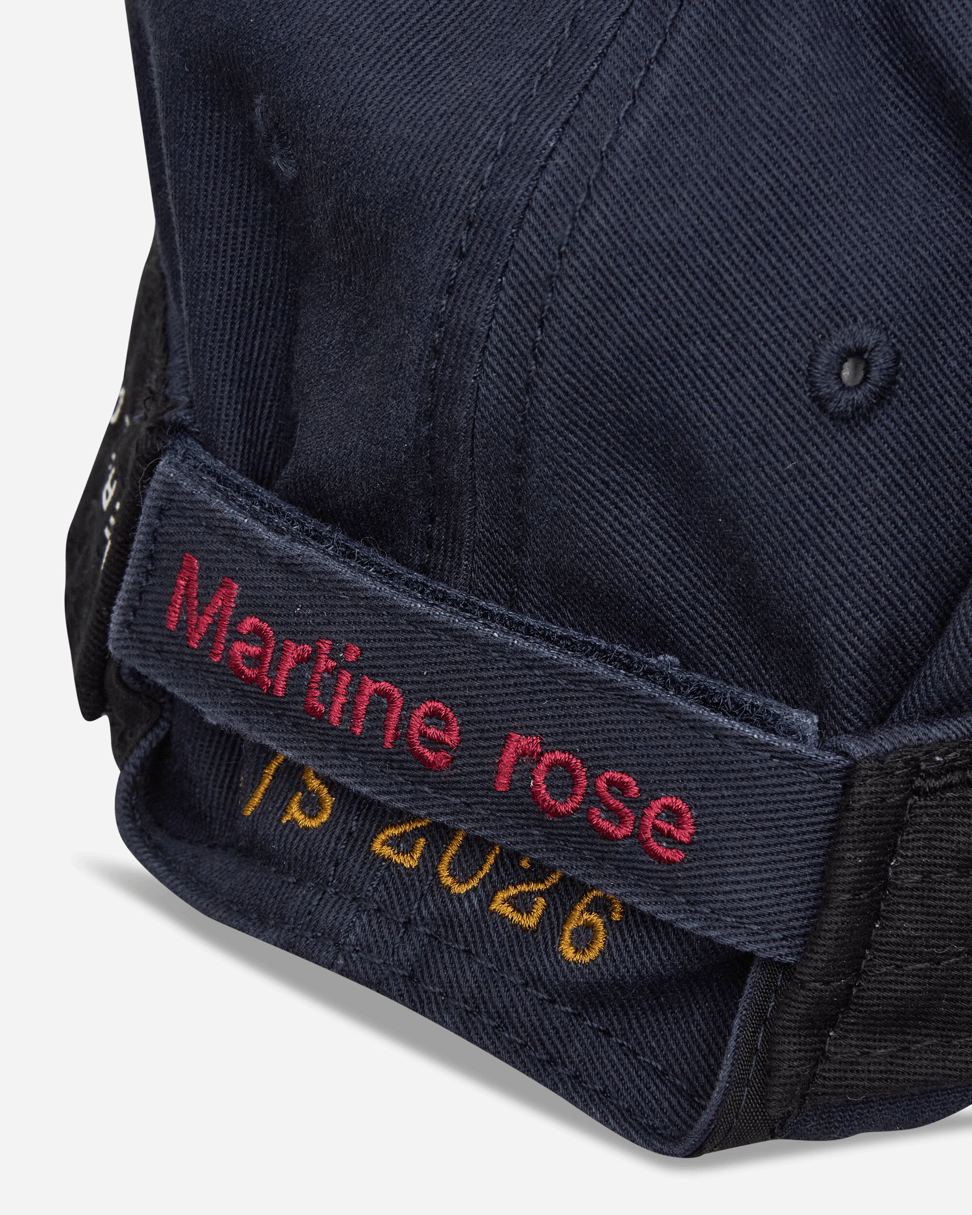 Martine Rose Roll Back Cap Blue Navy Hats Caps 1168WP13504