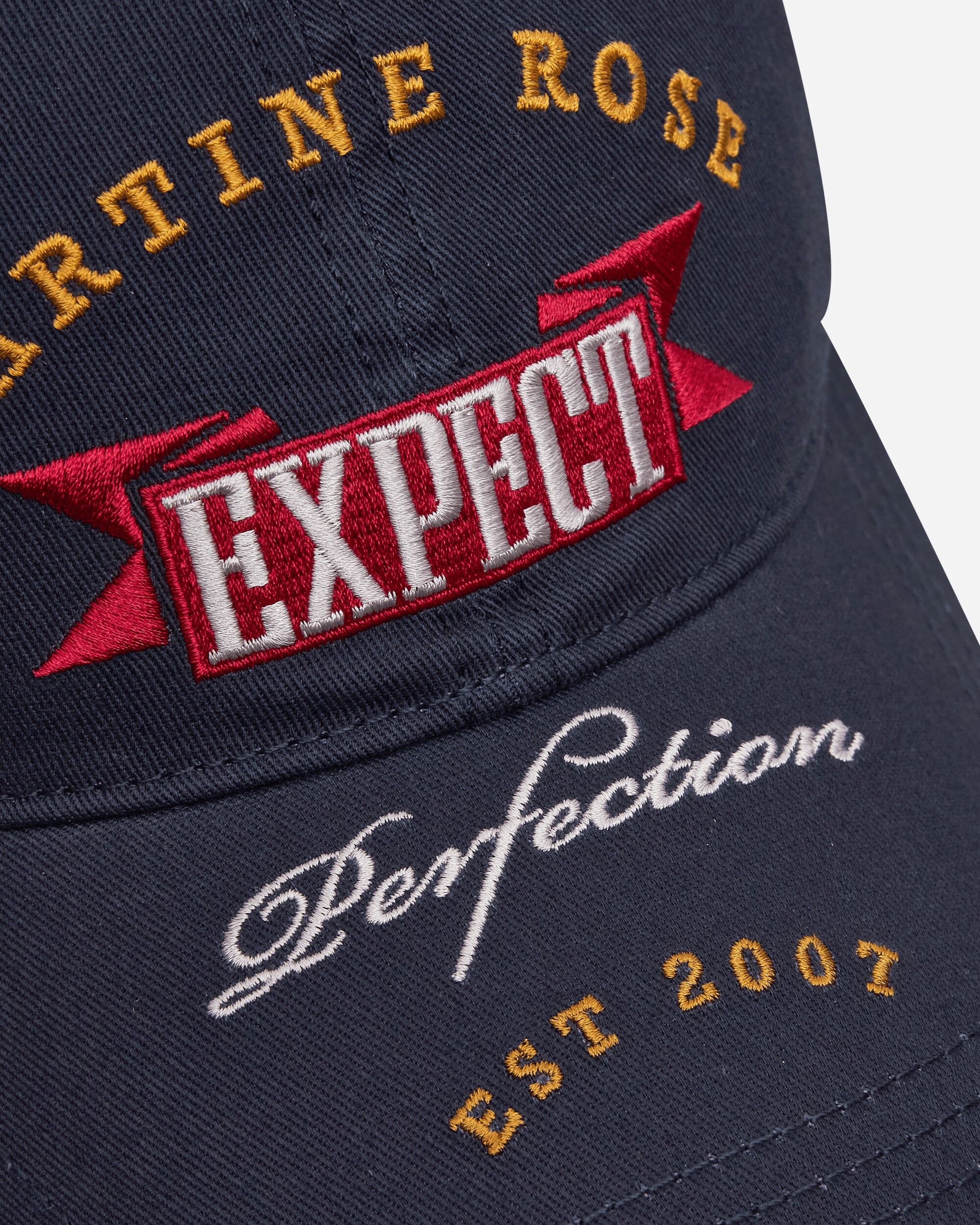 Martine Rose Roll Back Cap Blue Navy Hats Caps 1168WP13504