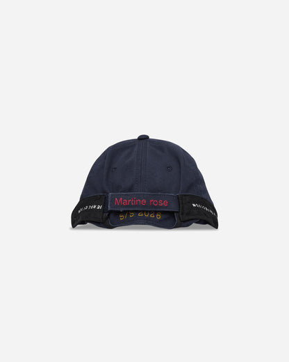 Martine Rose Roll Back Cap Blue Navy Hats Caps 1168WP13504
