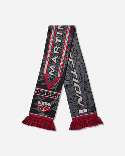 Martine Rose Reversible Scarf Grey-Red Gloves and Scarves Scarves and Warmneck 1220YA09029