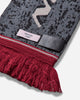 Martine Rose Reversible Scarf Grey-Red Gloves and Scarves Scarves and Warmneck 1220YA09029