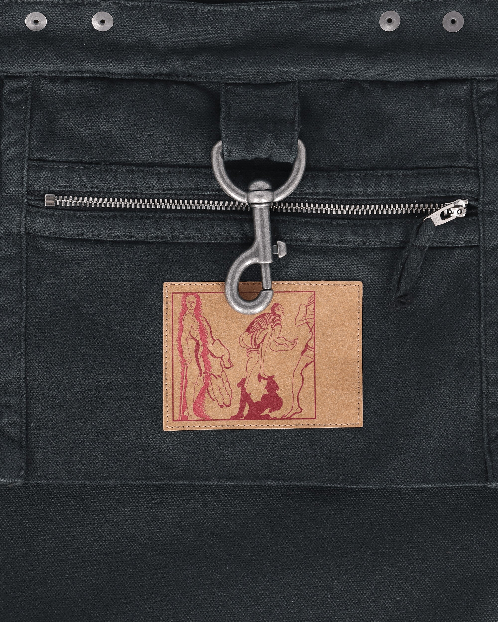 Martine Rose Bondage Tote Bag Green Dark Green Bags and Backpacks Tote Bags 1207WP22414