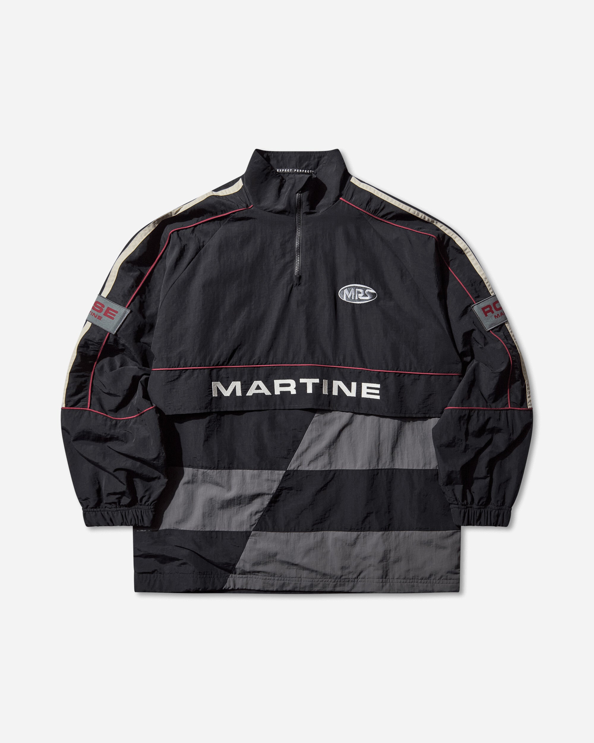 Martine Rose Hockey Pullover Black-Grey Sweatshirts Crewneck 121WP01009