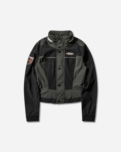 Martine Rose Wmns Womens Stretch Jacket Green/Dark Green /Black Coats and Jackets Jackets 746JT17420