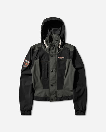 Martine Rose Wmns Womens Stretch Jacket Green/Dark Green /Black Coats and Jackets Jackets 746JT17420