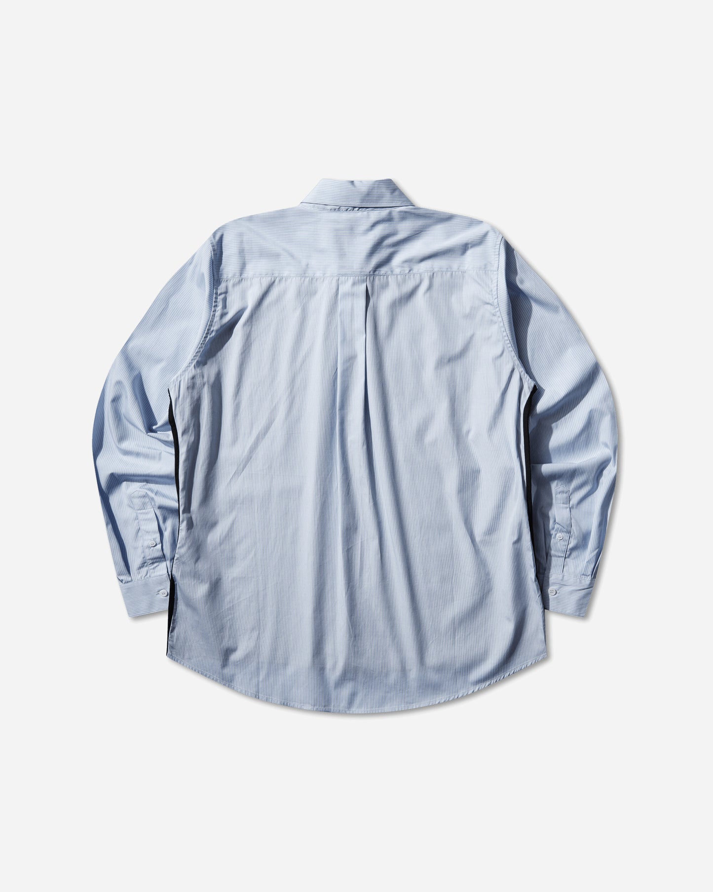 Martine Rose L S T Shirt Shirt Blue/White Stripe/Black Shirts Longsleeve Shirt 494WS36531