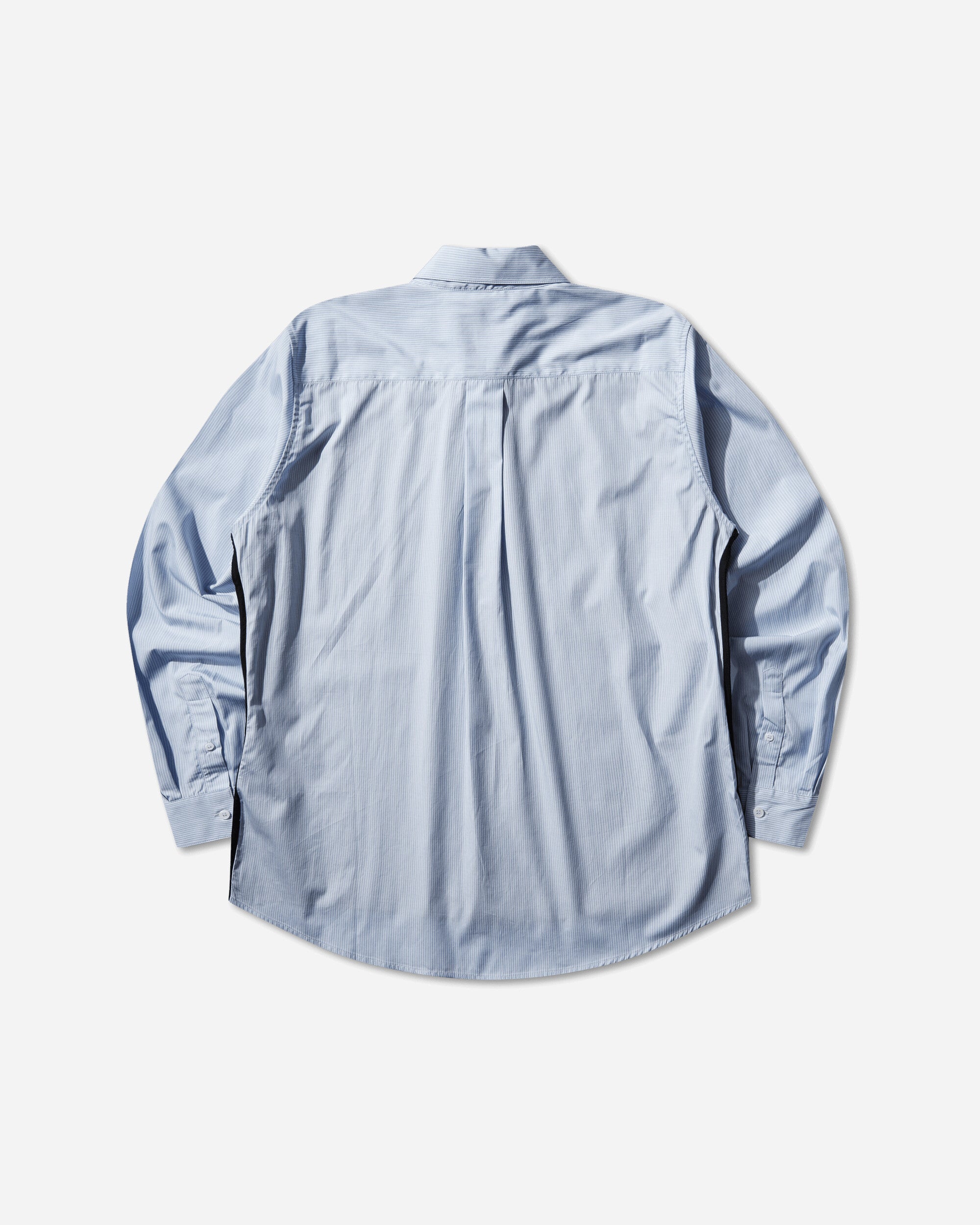 Martine Rose L S T Shirt Shirt Blue/White Stripe/Black Shirts Longsleeve Shirt 494WS36531