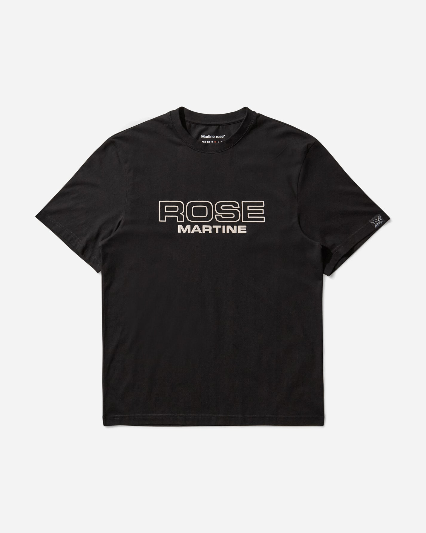 Martine Rose Classic T-Shirt Black Rose Martine T-Shirts Shortsleeve 603JE01001CW