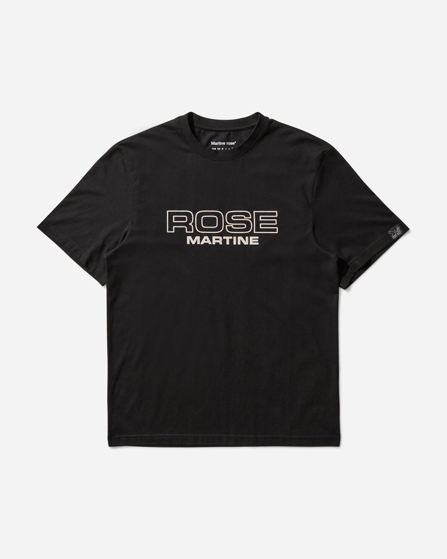 Martine Rose Classic T-Shirt Black Rose Martine T-Shirts Shortsleeve 603JE01001CW