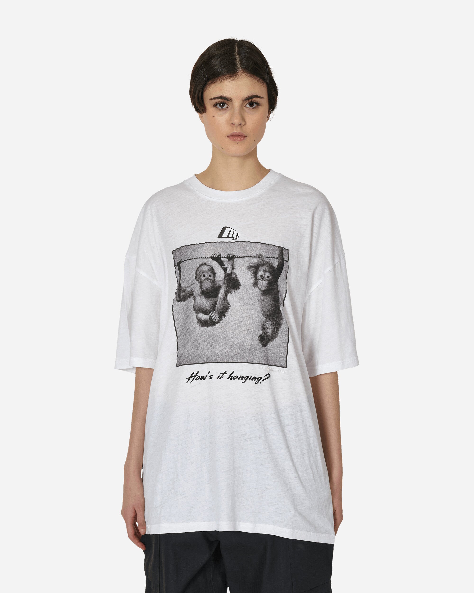 Martine Rose Oversized T-Shirt White - Slam Jam® Official Store