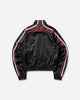 Martine Rose Shrunken Track Jacket Black/Burgundy Sweatshirts Track Tops 137JT18062