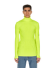 Martine Rose Ribbed Capo Fluo Yellow Knitwears Turtleneck M926KW MR023