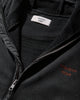 Martine Rose Hooded Zip Crew Black Washed Sweatshirts Zip-Ups 682JS02002