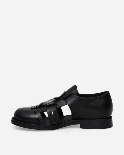 Martine Rose Bondage Belt Sandal Black Sandals and Slides Sandals and Mules 1062LP23001