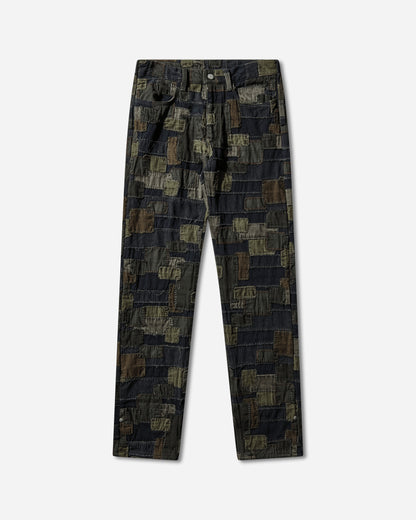 Matthew M. Williams Mens Blackmeans Jean Multi Boro Pants Denim MBLMDNM MLTI