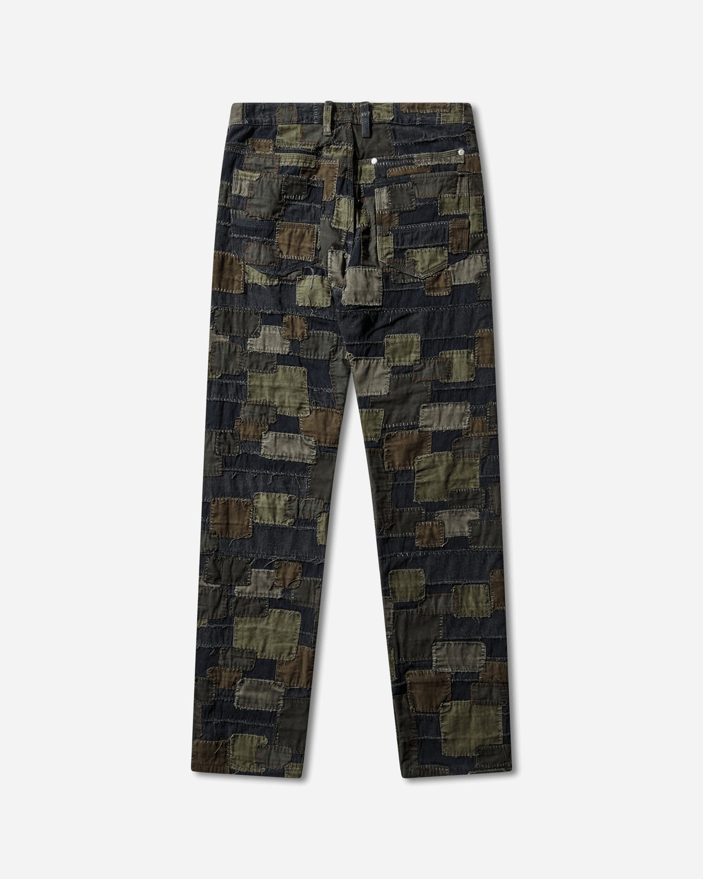 Matthew M. Williams Mens Blackmeans Jean Multi Boro Pants Denim MBLMDNM MLTI