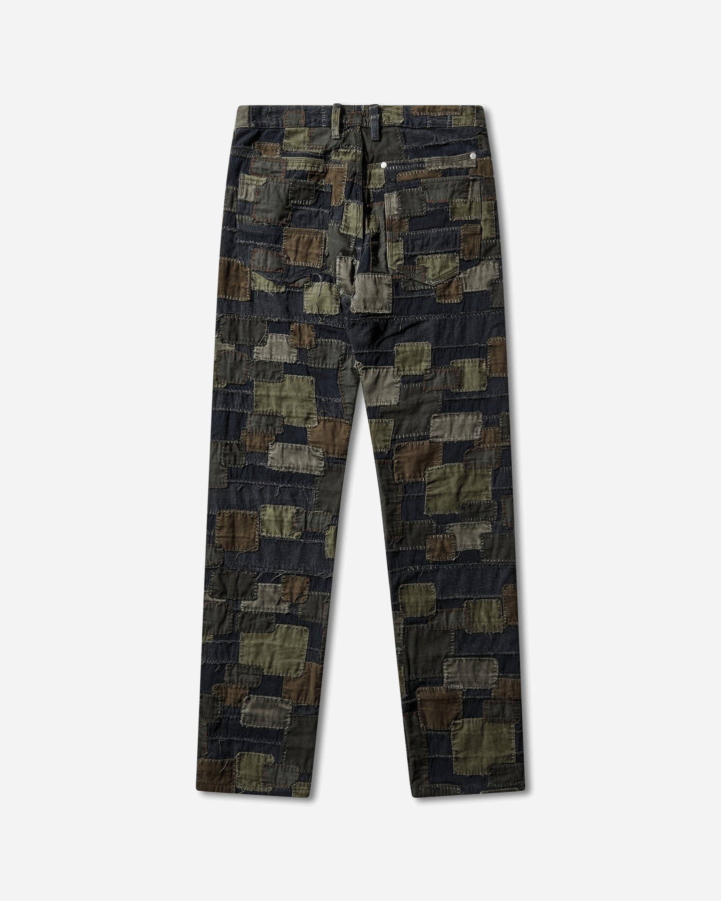 Matthew M. Williams Mens Blackmeans Jean Multi Boro Pants Denim MBLMDNM MLTI
