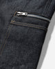 Matthew M. Williams Mens Zip Cargo Jean Raw Blue Pants Denim MZPCRGDNM RWBL