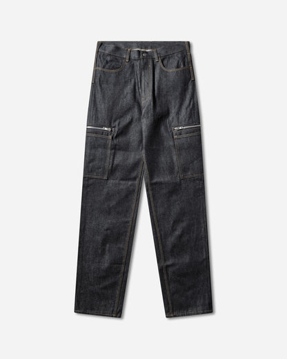 Matthew M. Williams Mens Zip Cargo Jean Raw Blue Pants Denim MZPCRGDNM RWBL