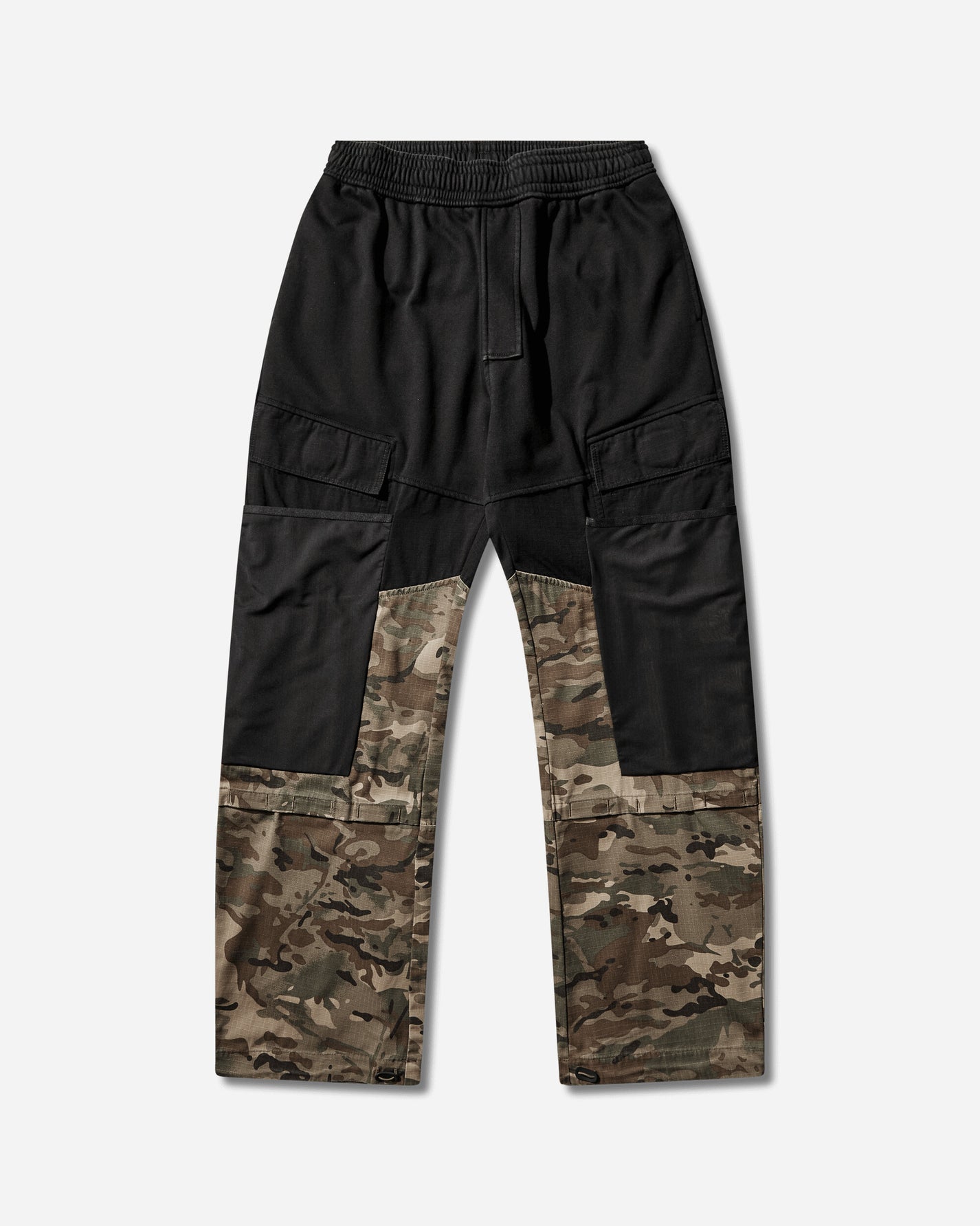 Matthew M. Williams Camo Cargo Half Leg Sweatpants Camo Half Pants Sweatpants MDBCRGOSWTPTD CAMOBLK