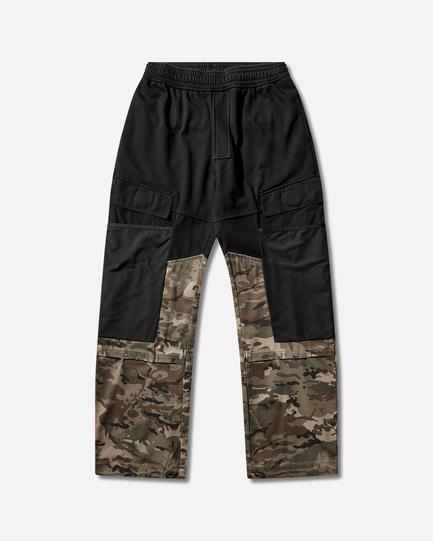 Matthew M. Williams Camo Cargo Half Leg Sweatpants Camo Half Pants Sweatpants MDBCRGOSWTPTD CAMOBLK