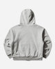 Matthew M. Williams Double Layer Zip Up Hoodie Grey Melange Sweatshirts Zip-Ups MDBZPHDJKT GRY