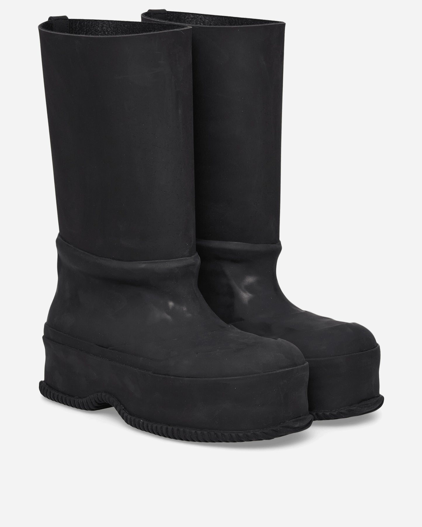 Matthew M. Williams Hi Rubber Boot Black Boots Knee MSH01 BLK