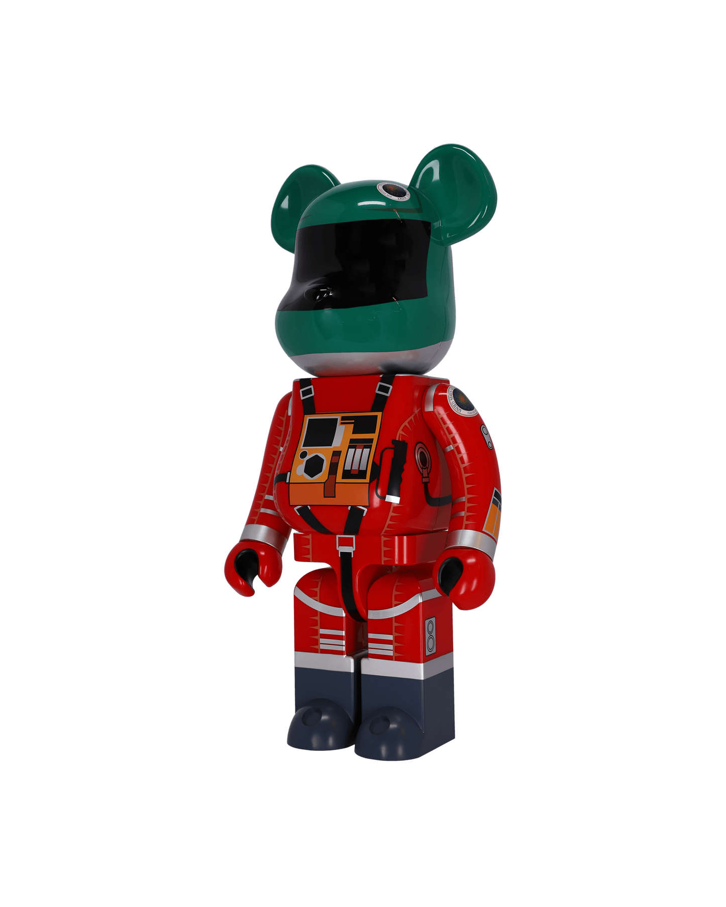 Medicom 1000% Space Suit Green Helmet & Orange Suit Version Ass Homeware Toys 1000SSGREEN ASS