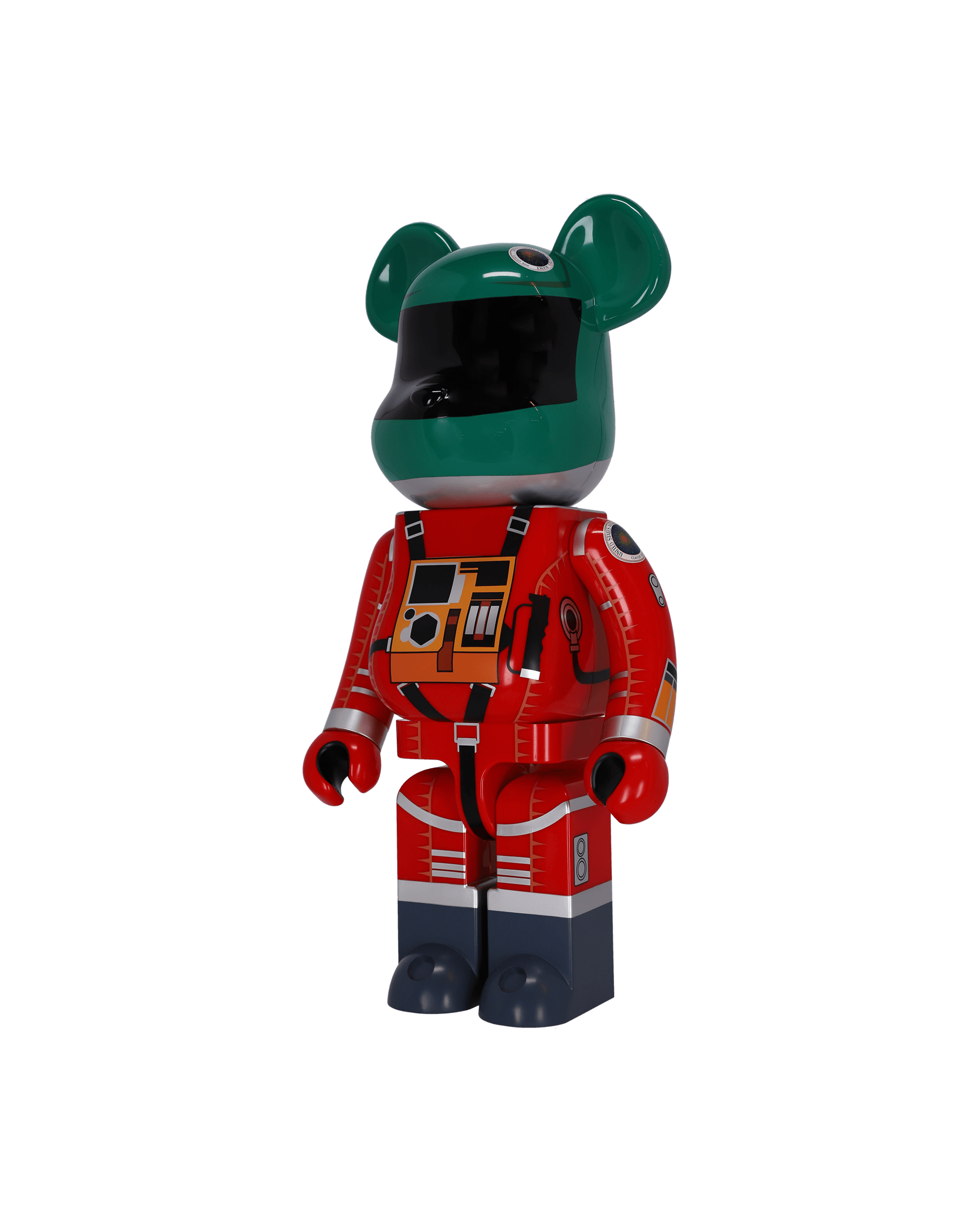 Medicom 1000% Space Suit Green Helmet & Orange Suit Version Ass Homeware Toys 1000SSGREEN ASS