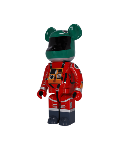 Medicom 1000% Space Suit Green Helmet & Orange Suit Version Ass Homeware Toys 1000SSGREEN ASS