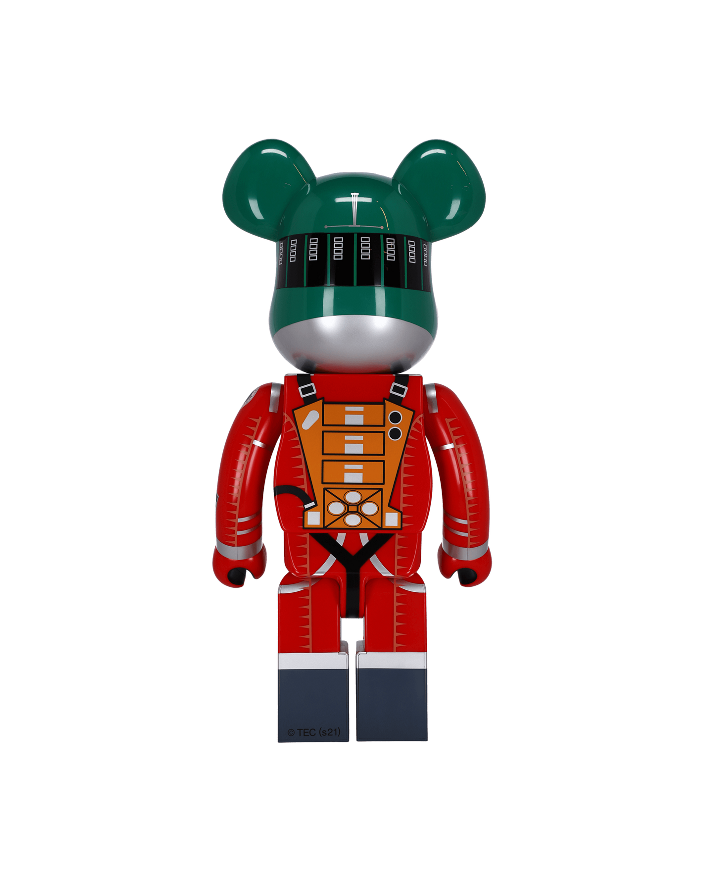 Medicom 1000% Space Suit Green Helmet & Orange Suit Version Ass Homeware Toys 1000SSGREEN ASS