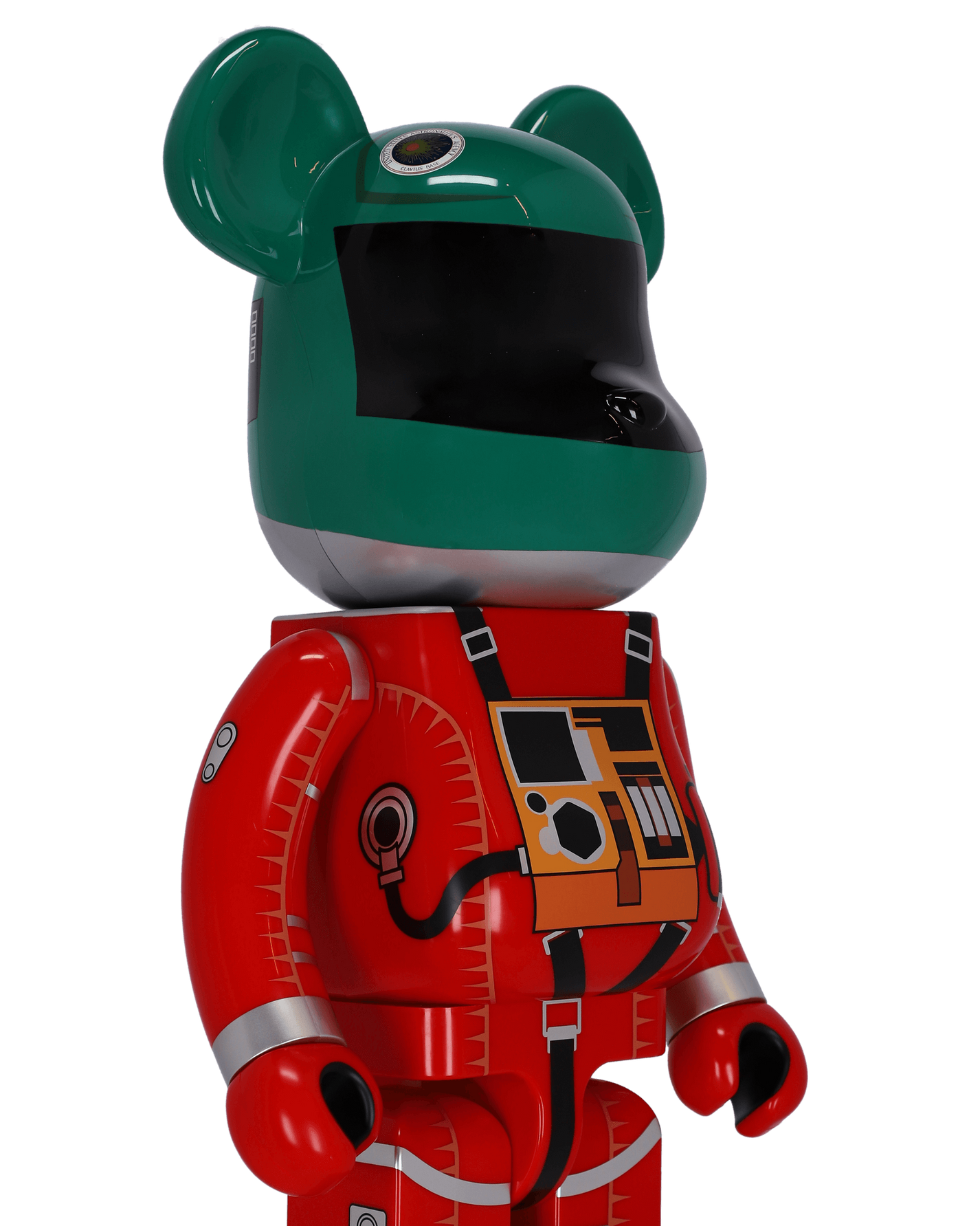 Medicom 1000% Space Suit Green Helmet & Orange Suit Version Ass Homeware Toys 1000SSGREEN ASS