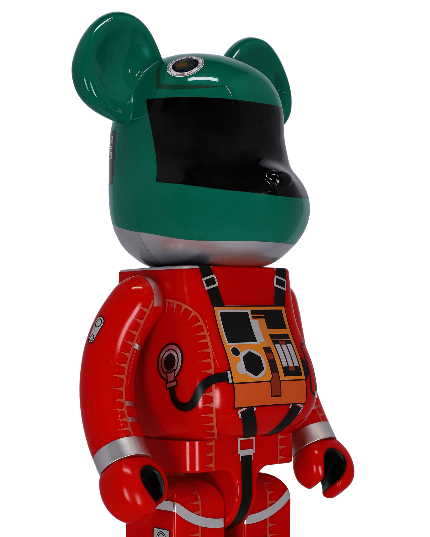 Medicom 1000% Space Suit Green Helmet & Orange Suit Version Ass Homeware Toys 1000SSGREEN ASS