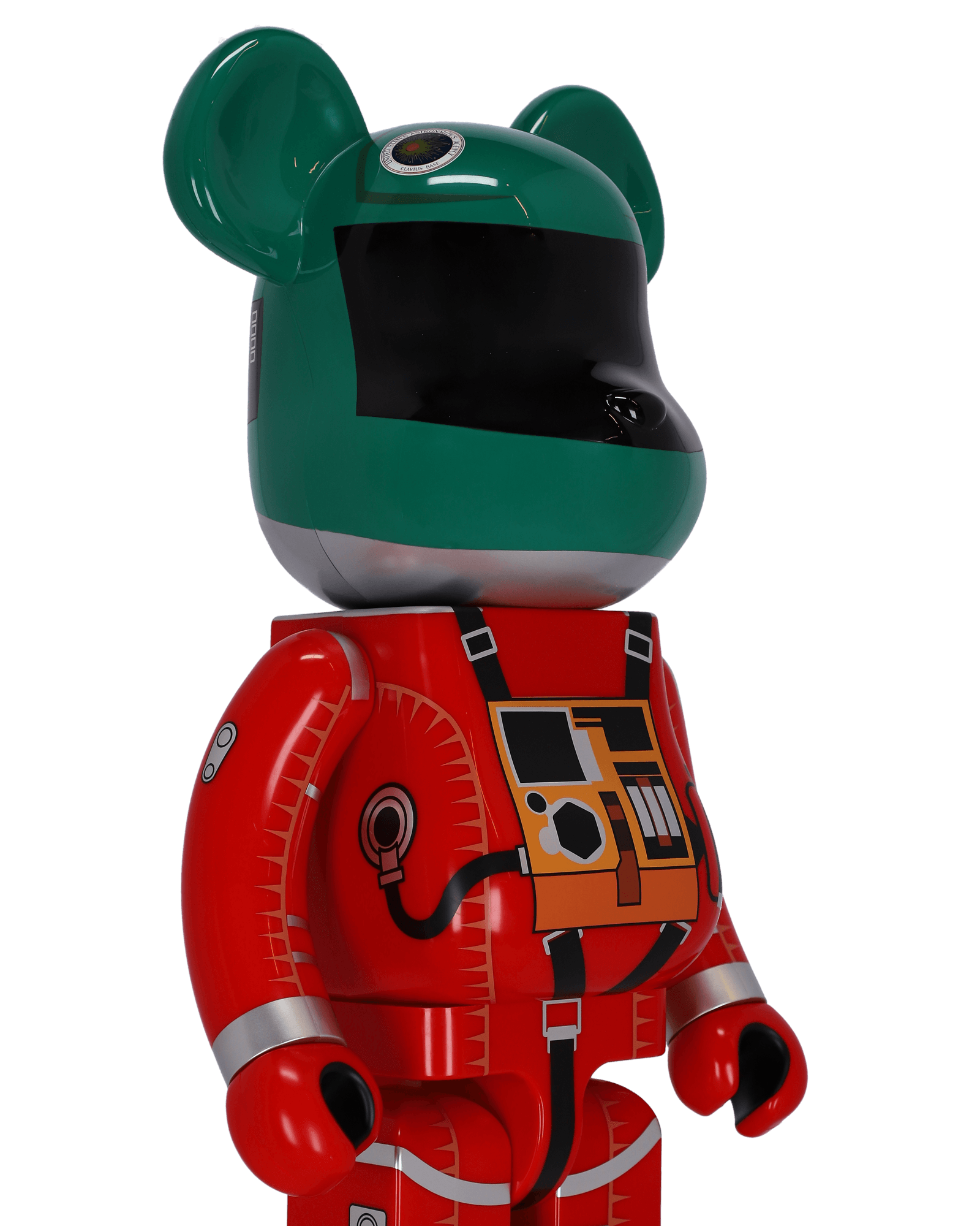 Medicom 1000% Space Suit Green Helmet & Orange Suit Version Ass Homeware Toys 1000SSGREEN ASS