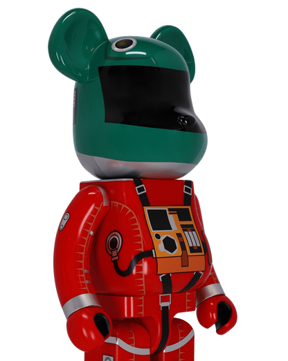 Medicom 1000% Space Suit Green Helmet & Orange Suit Version Ass Homeware Toys 1000SSGREEN ASS