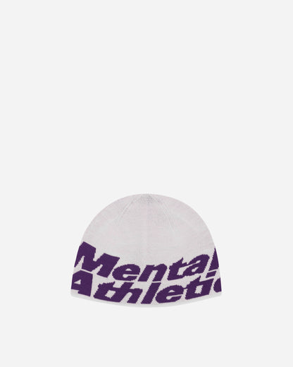 Mental Athletic Mental Athletic Beanie White/Purple Hats Beanies ZBUW201YA01 MTY0004