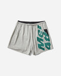 Mental Athletic Raw Cut Sweat Shorts Grey Melange Shorts Short ZBUW002JY02 GRY0404