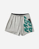 Mental Athletic Raw Cut Sweat Shorts Grey Melange Shorts Short ZBUW002JY02 GRY0404