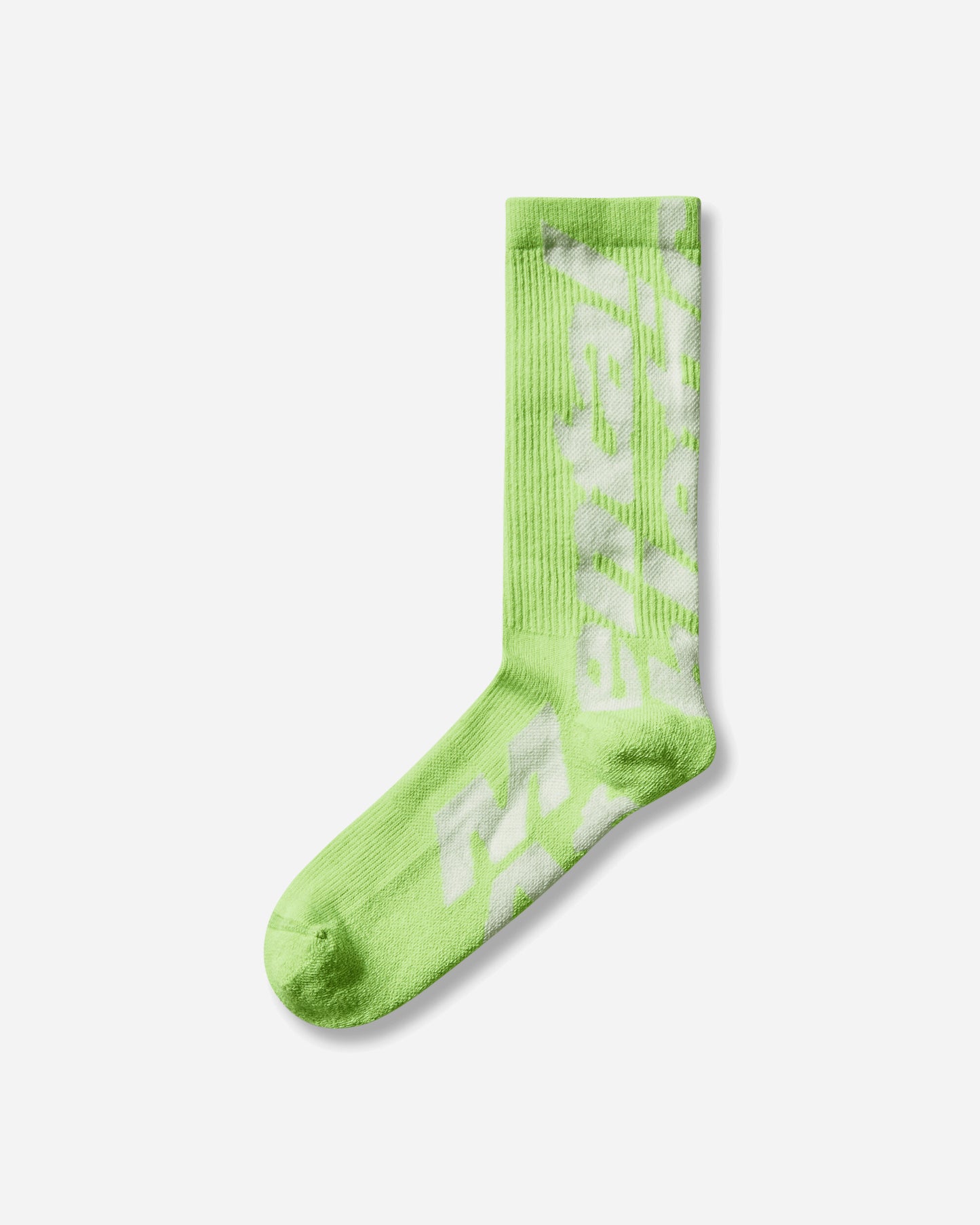 Mental Athletic Mental Athletic Socks Fluo Green/White Underwear Socks ZBMW001YA01 MTY0003