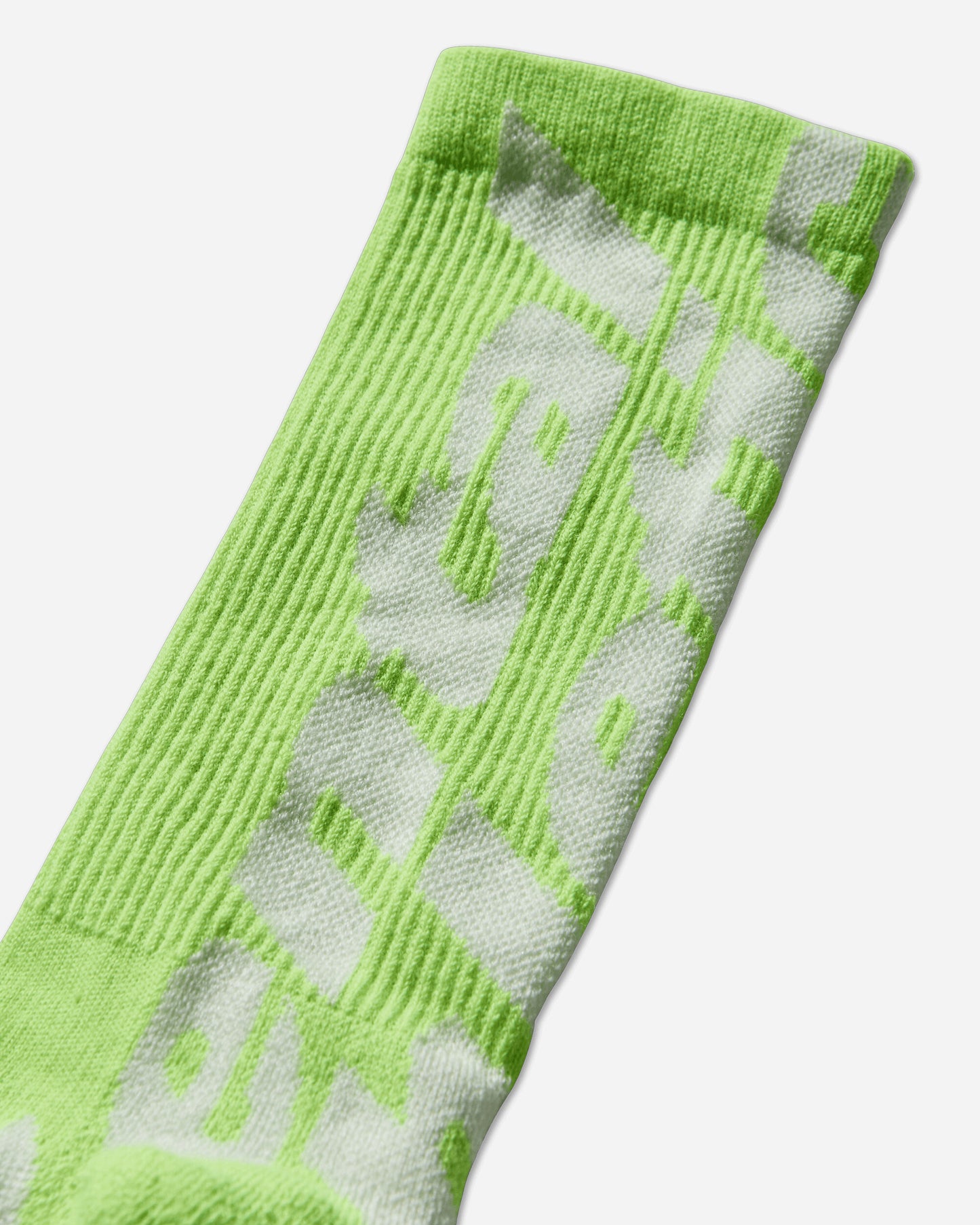 Mental Athletic Mental Athletic Socks Fluo Green/White Underwear Socks ZBMW001YA01 MTY0003