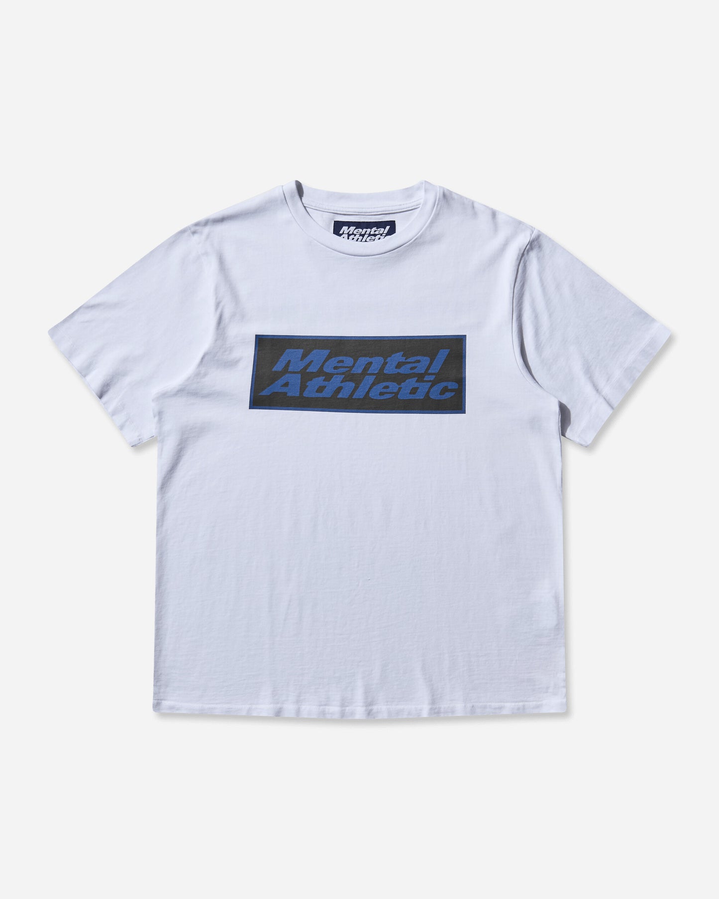 Mental Athletic Mental Athletic Logo Box Tshirt White T-Shirts Top ZBMW032JY25 WTH0001