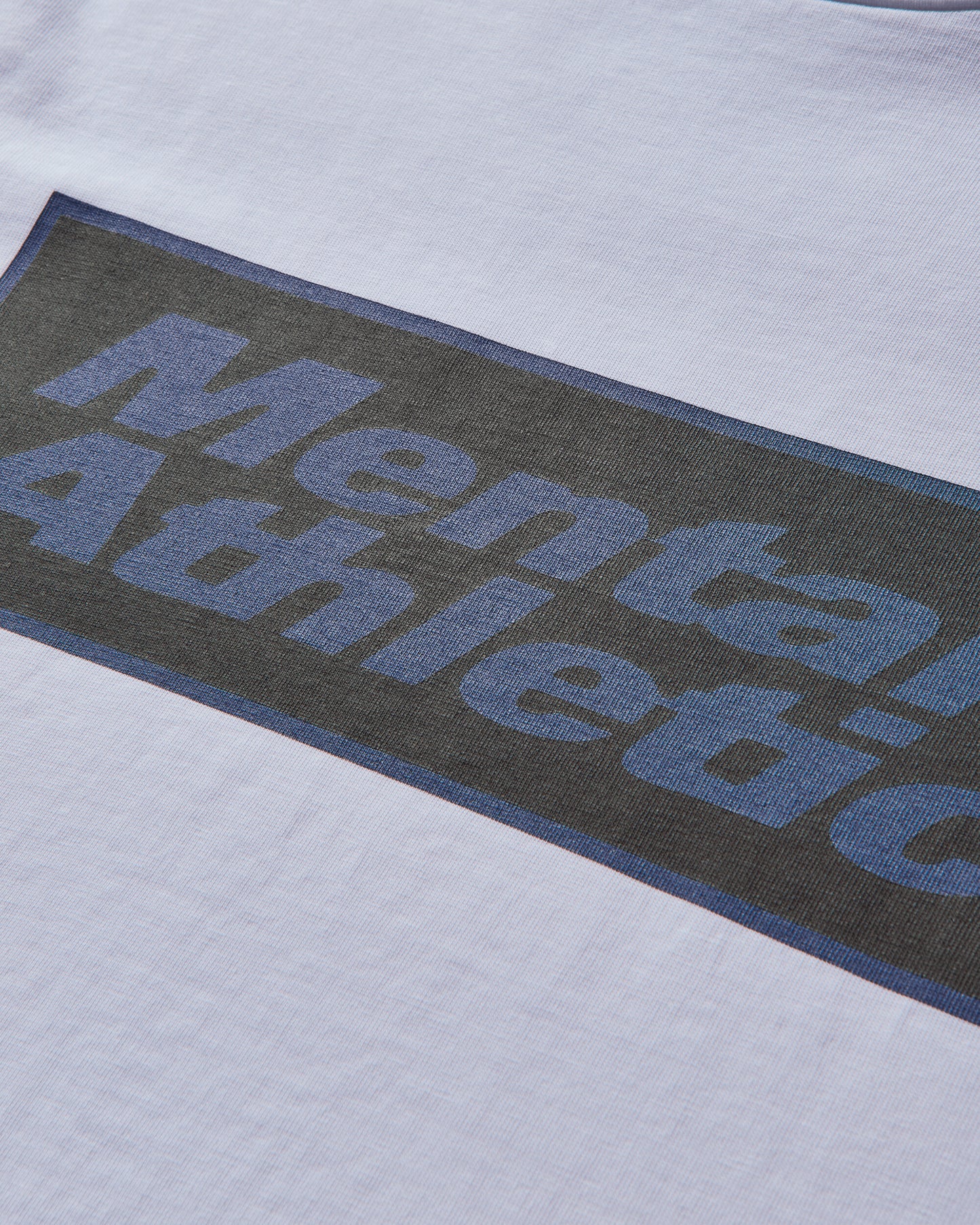 Mental Athletic Mental Athletic Logo Box Tshirt White T-Shirts Top ZBMW032JY25 WTH0001