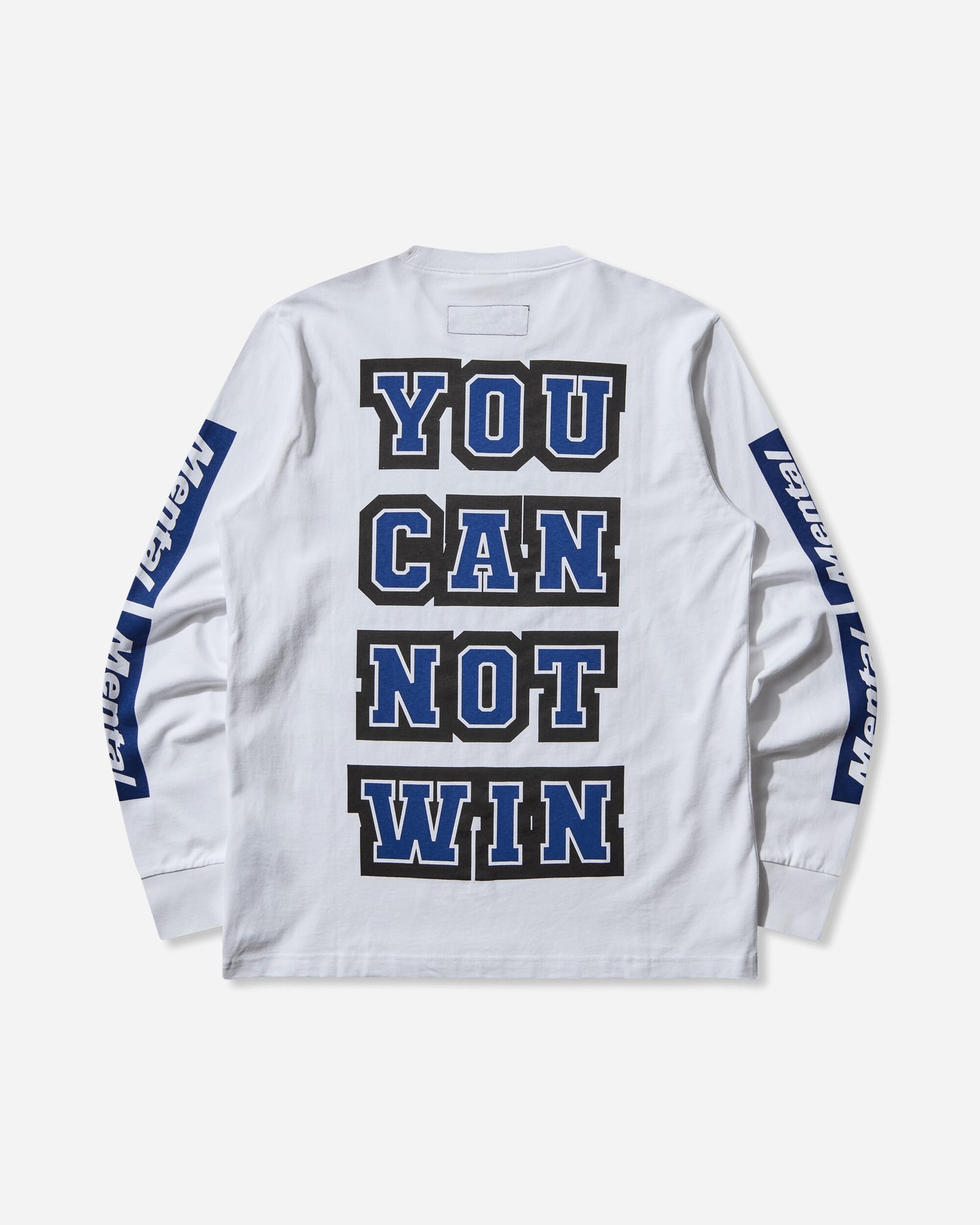 Mental Athletic Mental Athletic Long Sleeve Monogram Tee White T-Shirts Top ZBMW026JY19 WTH0001