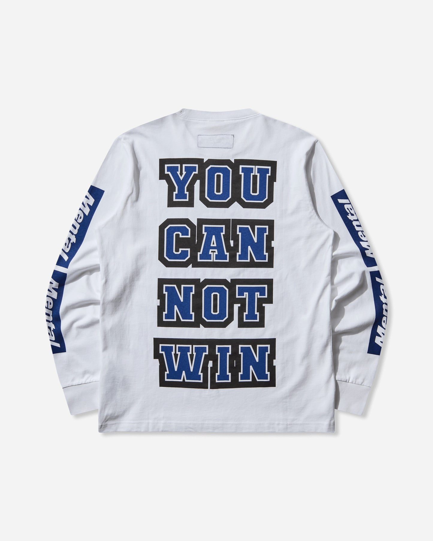 Mental Athletic Mental Athletic Long Sleeve Monogram Tee White T-Shirts Top ZBMW026JY19 WTH0001