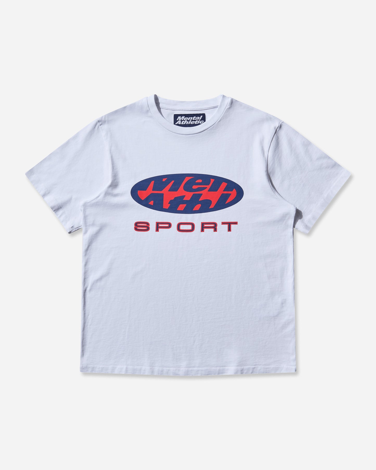 Mental Athletic Mental Athletic Sport Tee White T-Shirts Top ZBMW024JY17 WTH0001