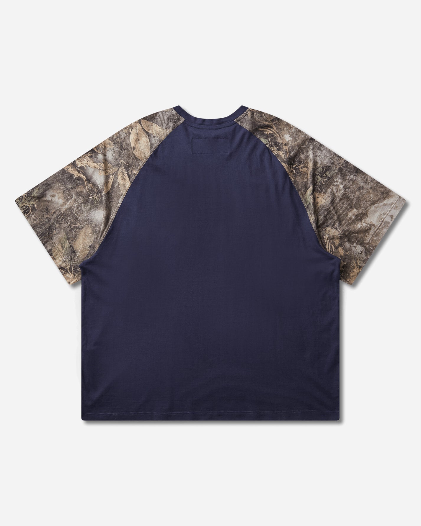 Mental Athletic Short Sleeve Raglan T Shirt Baritone Blue T-Shirts Top ZBMW048JY41 BLU0053
